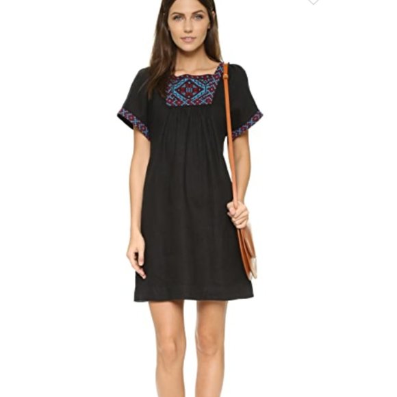 Madewell | Dresses | Madewell Embroidered Linen Wander Dress | Poshmark